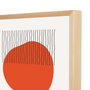 Wallity Pintura Decorativa en Lienzo Enmarcada 45 x 60 cm